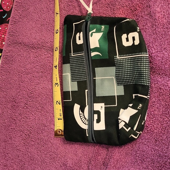 MSU Zippered Pouch - Picture 2 of 4